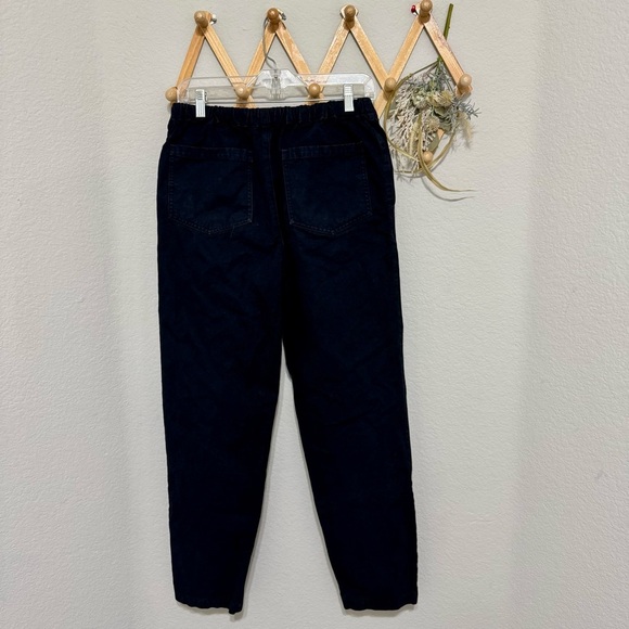 IJJI Black Unisex Cotton Canvas Easy Pants Size S - Picture 6 of 11